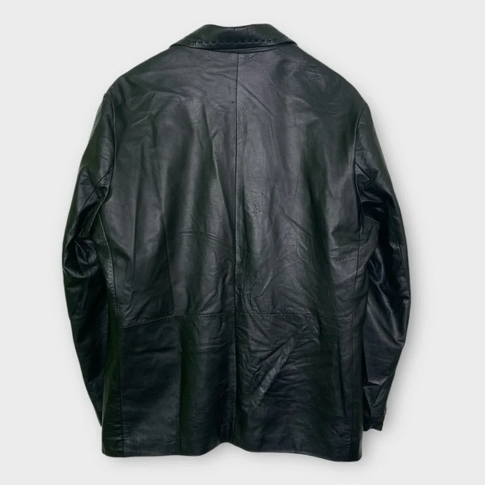 Emporio Armani Leather Jacket - Picture 3 of 11